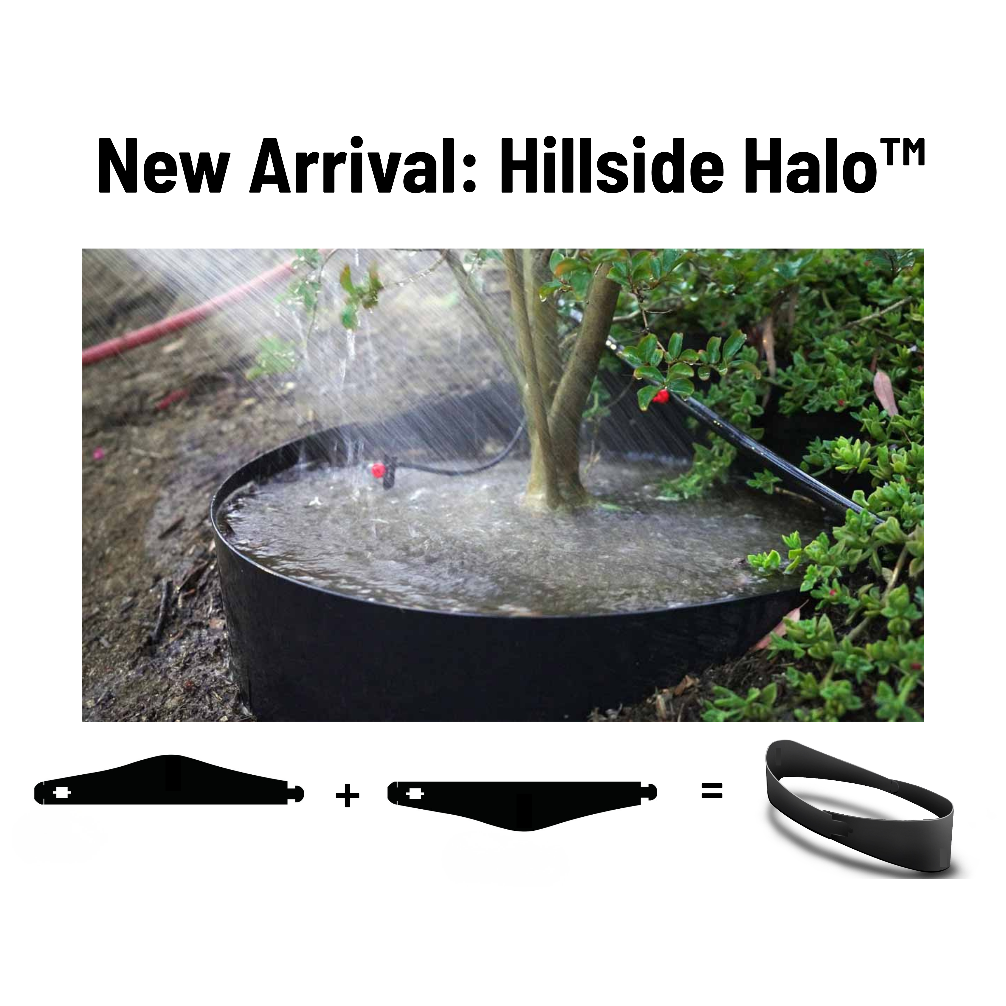 HILLSIDE HALO™ Tree Root Barrier - 3 pack | Dirt Locker® Official