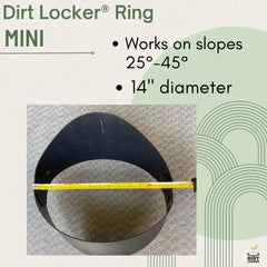 DIRT LOCKER® MINI: Hillside Ornamental Gardening