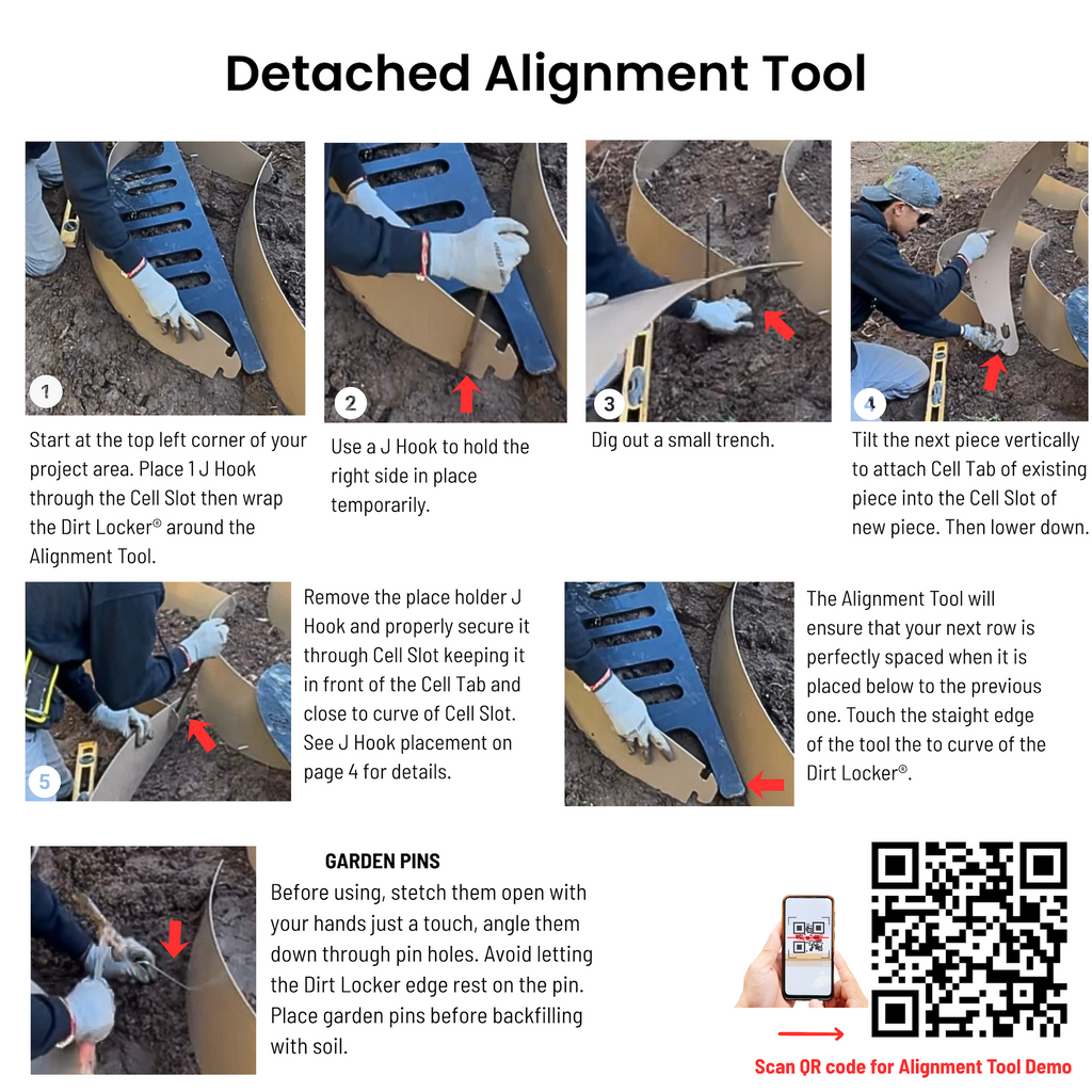 DIRT LOCKER® Alignment Tool