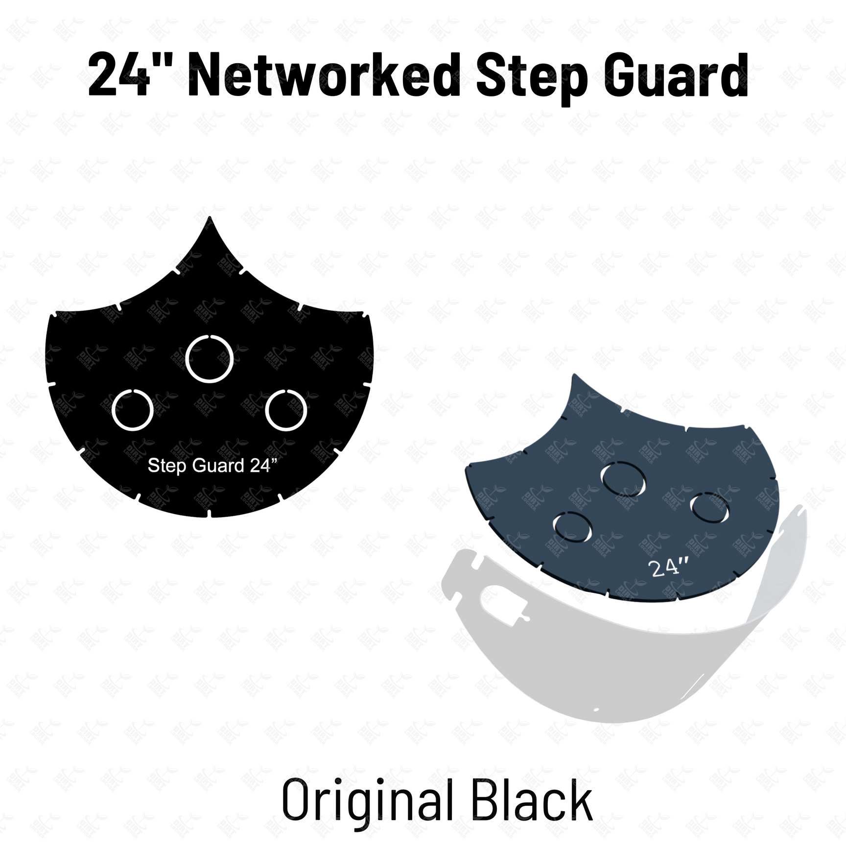 DIRT LOCKER® Step Guard – Snap‑In Recycled Stair Frame for Networked ...